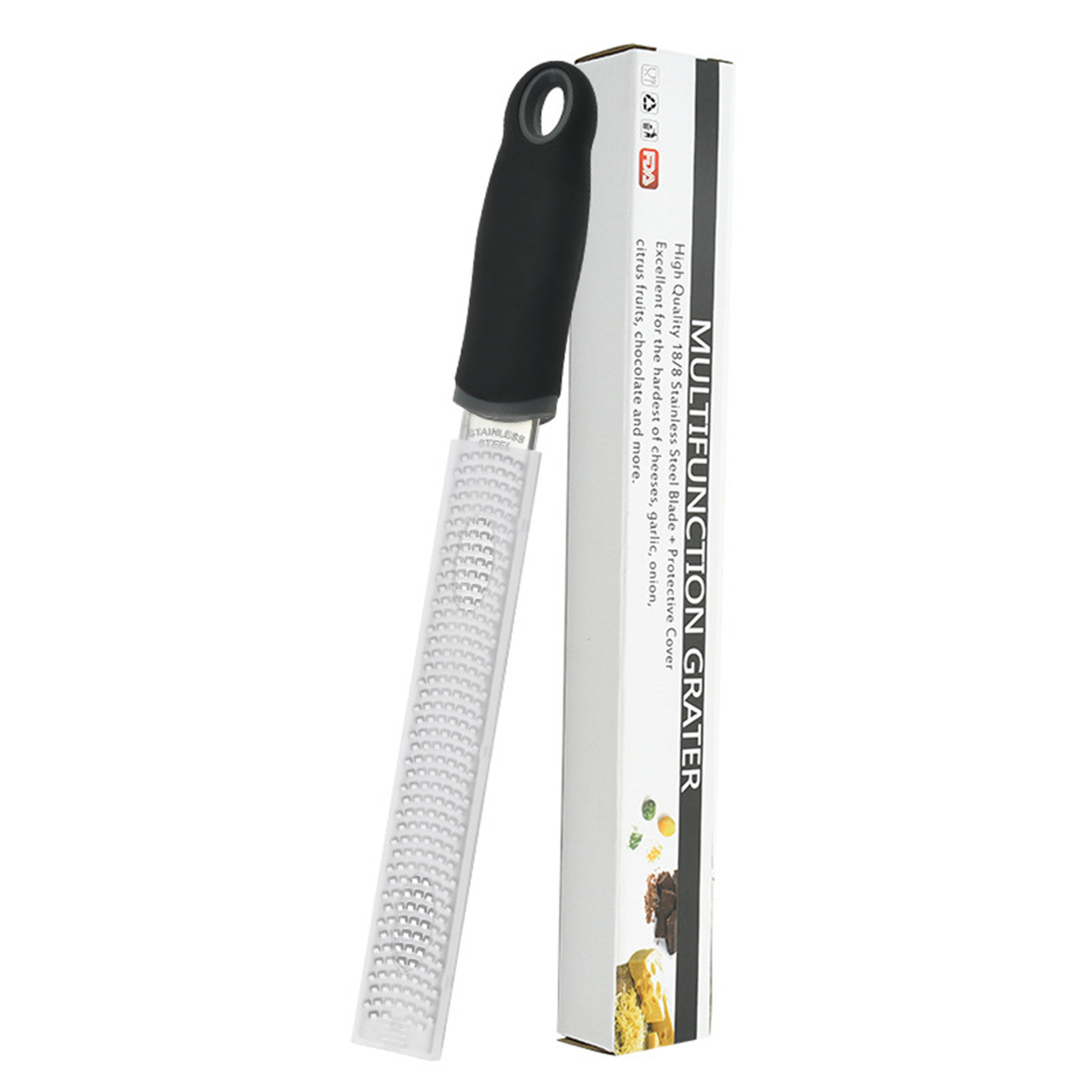 Grater Set of 2 Stainless Steel Steel Blade for Cheese 