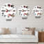 Horloge murale bohème et éclectique-60327378
