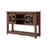 Yasmine 46" Farmhouse Console Table,Entryway Table  With Sliding Barn Door-1018145226
