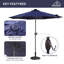 Parasol de marché lumineux 108 po Ifzah-2004069851