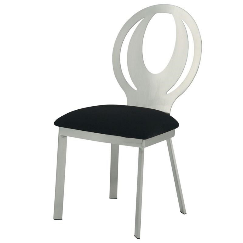 Chaise d'appoint en métal Krull