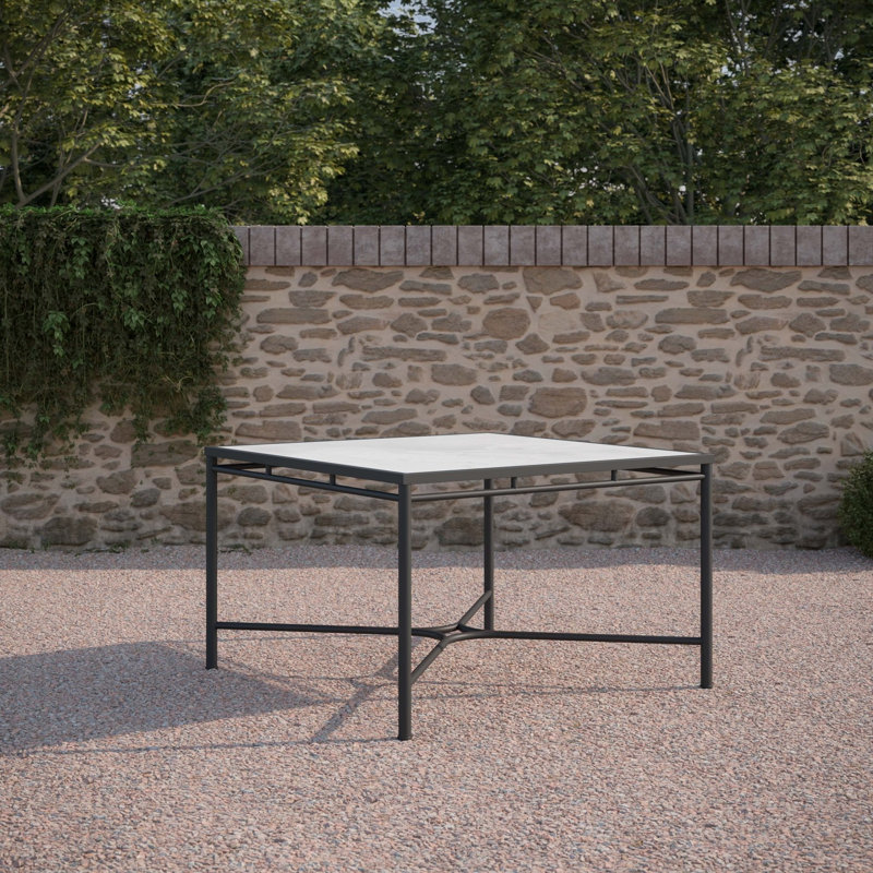 Athens Square Dining Table - Dekton Top, Helena