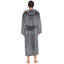 Revloc Flannel Mid-Calf Bathrobe-470850115-470850118