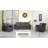 PrimeNest Daceyville Collection Upholstered Convertible Loveseat with Storage