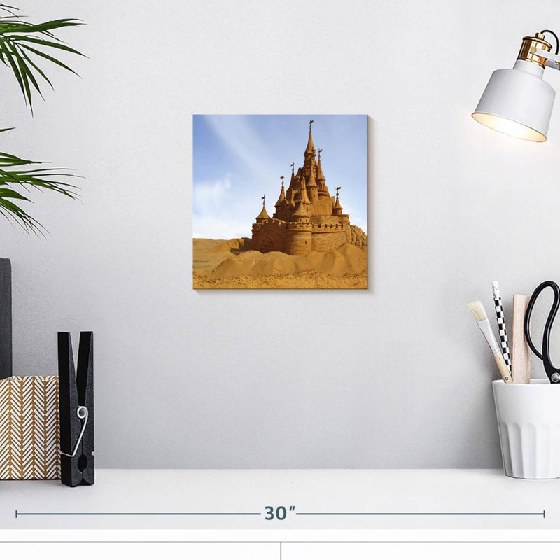 Lilie Beach Sand Castle, 10" H x 10" W