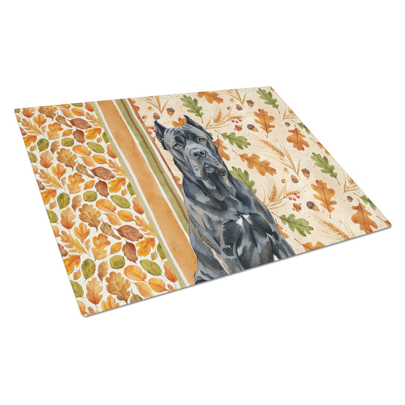Planche à découper en verre Cane Corso