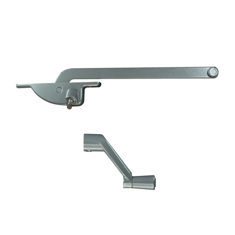  Ensemble d'opérateur à battant, longueur de bras de 9 po à gauche, poignée incluse en aluminium