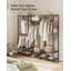 Gretchine 175cm Industrial Pipe Clothing Rack-1277038546
