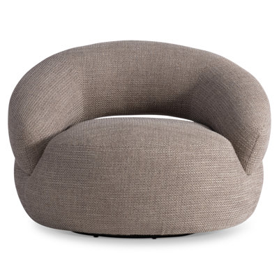 Cleo Swivel Curved Chair