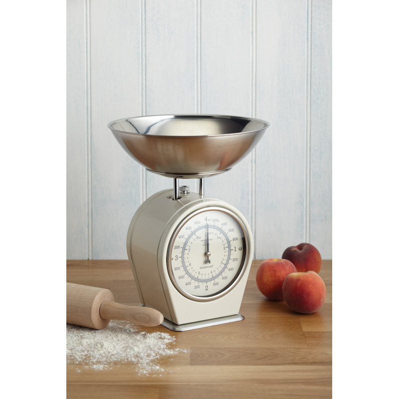 Living Nostalgia Kitchen Scale, Cream
