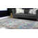 Ector Washable Abstract Indoor Rug