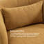 Fauteuil pivotant rembourré Bolton-2112903098