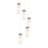 Happel 5 - Light LED Cluster Pendant