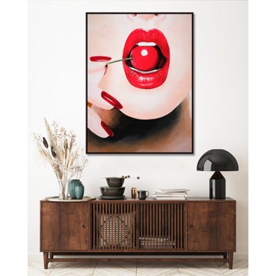 "Cherry" par Jeff Schaub sur toile