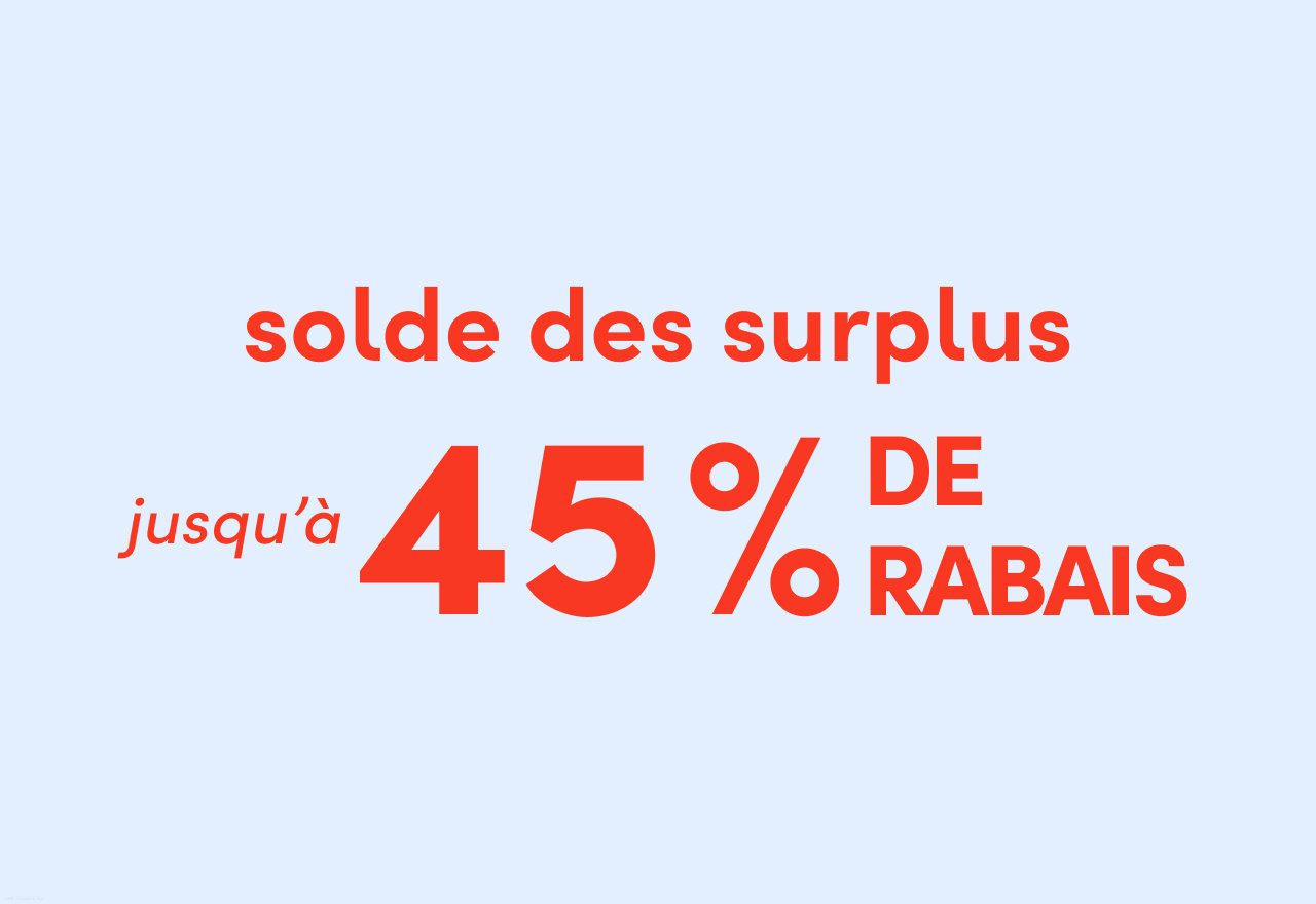 le solde des surplus