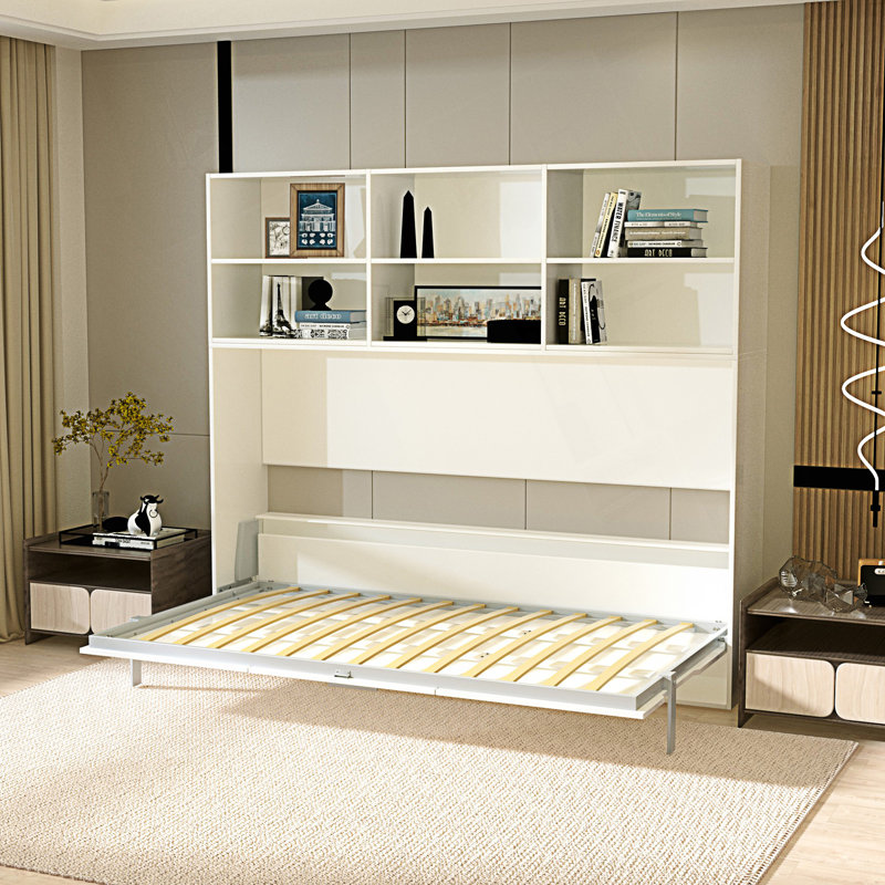 Lit escamotable simple avec rangement Mordern Design