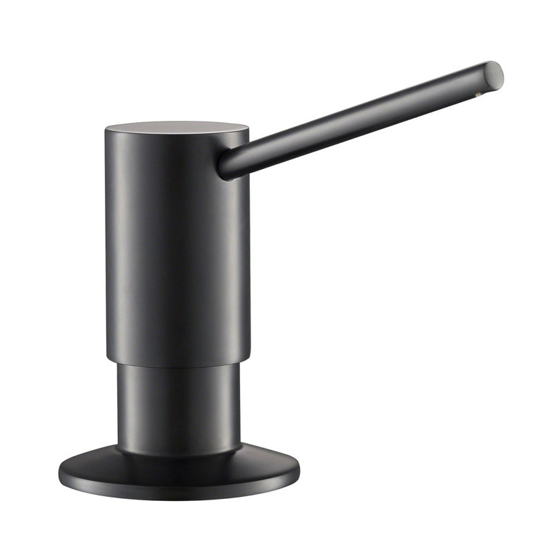 Distributeur de savon, Noir mat