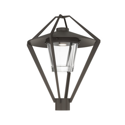 Stellar Post Light - Clear Glass