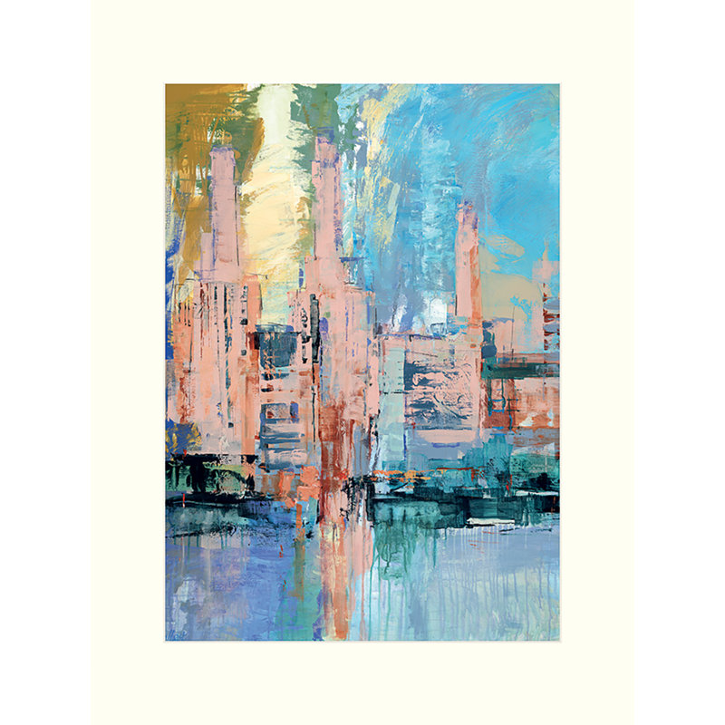 Pink Power by Joanne Last - No Frame Painting