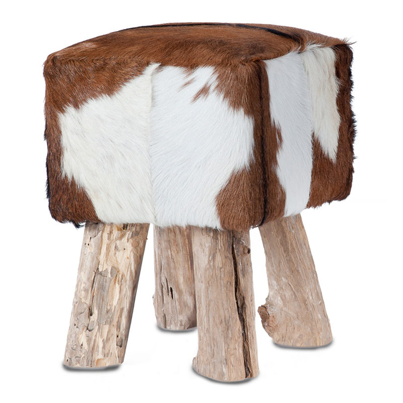 Solid Wood Accent Stool