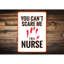 «I'm A Nurse», panneau en aluminium-58196368