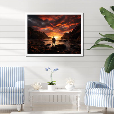 " Rocky Beach Rocky Silhouette II "