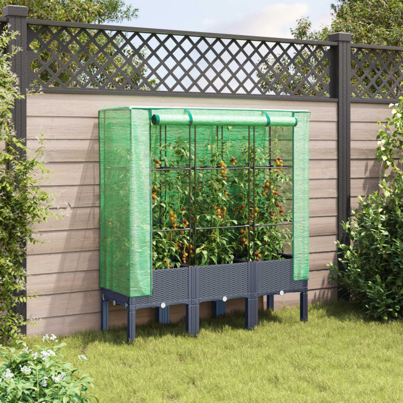 Chirico Raised Garden Bed, Blue Grey