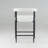 Boucle Upholstered Metal Bar Stools Set with Armrests-1627964542
