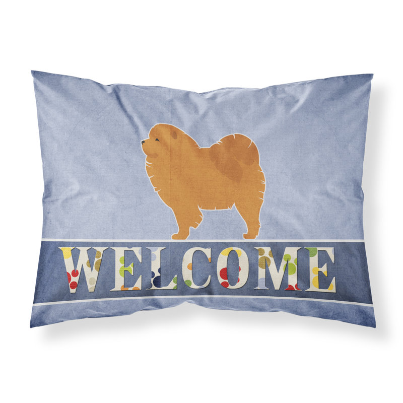 Taie d’oreiller welcome, Chow-chow