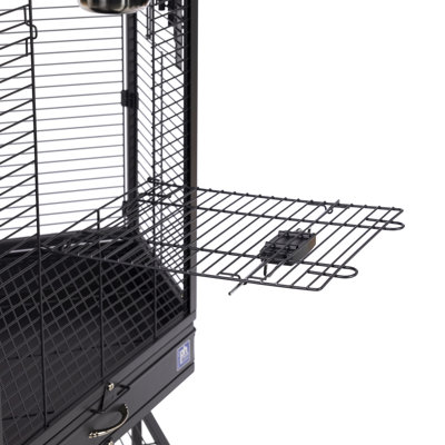 Cage à oiseaux d'angle