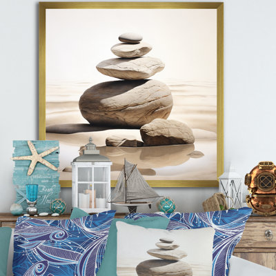 Beach Photo Harmonious Balance VI - Beach Wall Art Prints