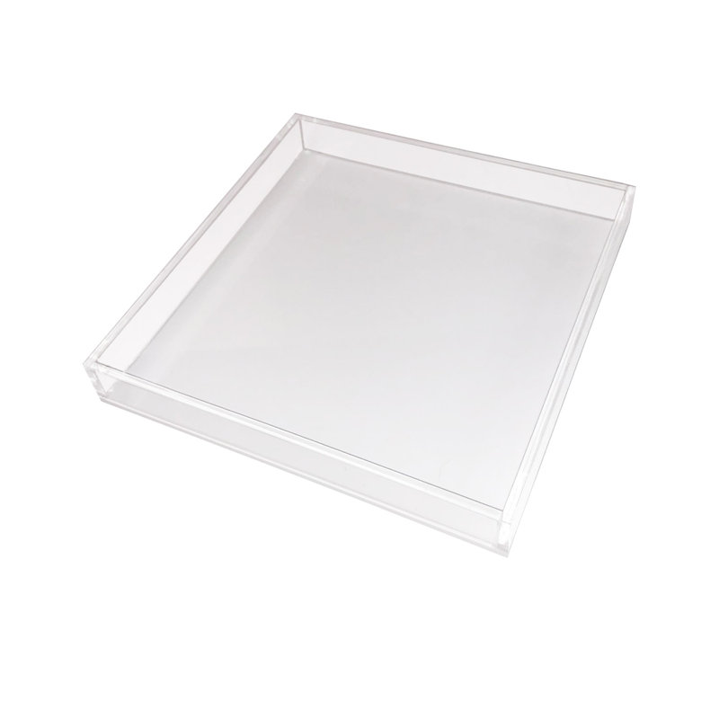 Plateau de service Delaysha, Jaune, H 1,25 po x l 9 po x P 9 po