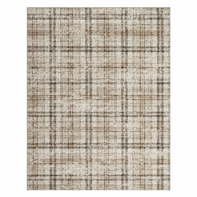Plaid Area Rug