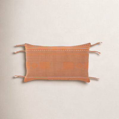 Kitson Striped Cotton Lumbar Throw Pillow