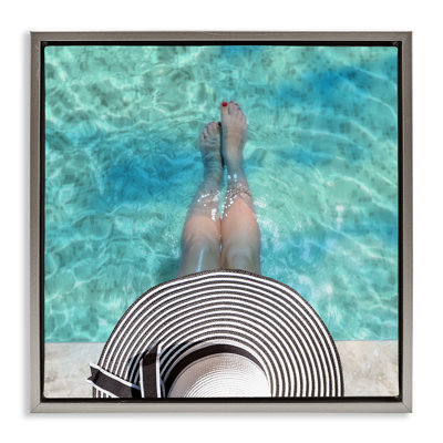 Summer Pool Ripples View