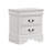 2-Drawer Nightstand with Bracket Feet