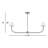 Greta 2-Light Chandelier-2048098542