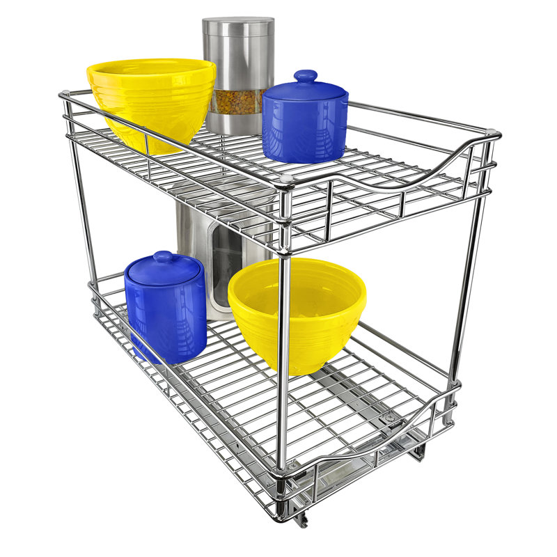 Tiroirs coulissants pour cuisine (2 niveaux) Lynk Professionnel, L 11 po, P 21 po