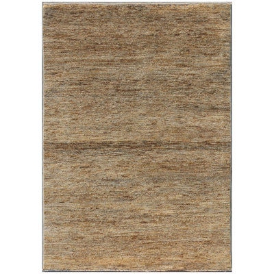 Geometric Hand Knotted 100cm X 144cm Area Rug