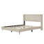 Grand lit plateforme tapissier Daventry-602065366