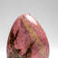 Rhodonite impériale polie de Madagascar (1,5 lb)