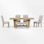 Ensemble de salle à manger extensible 6 pièces-1451511197-1451511196