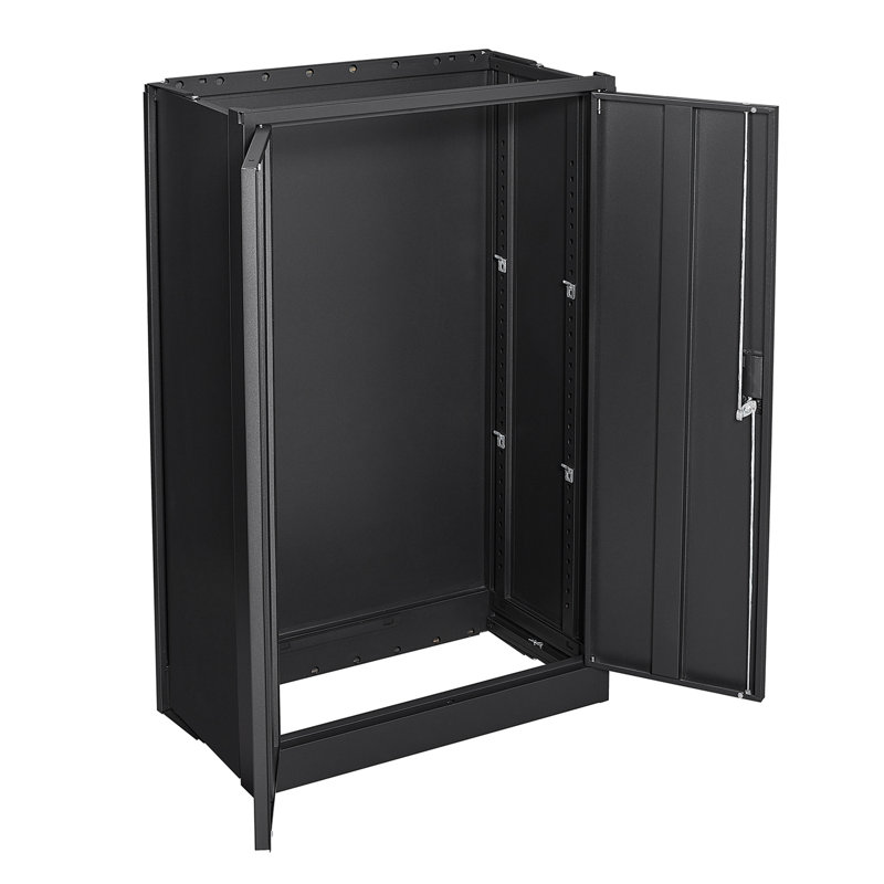 2 Door Cabinet, Black