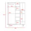 Parette 80cm Sideboard