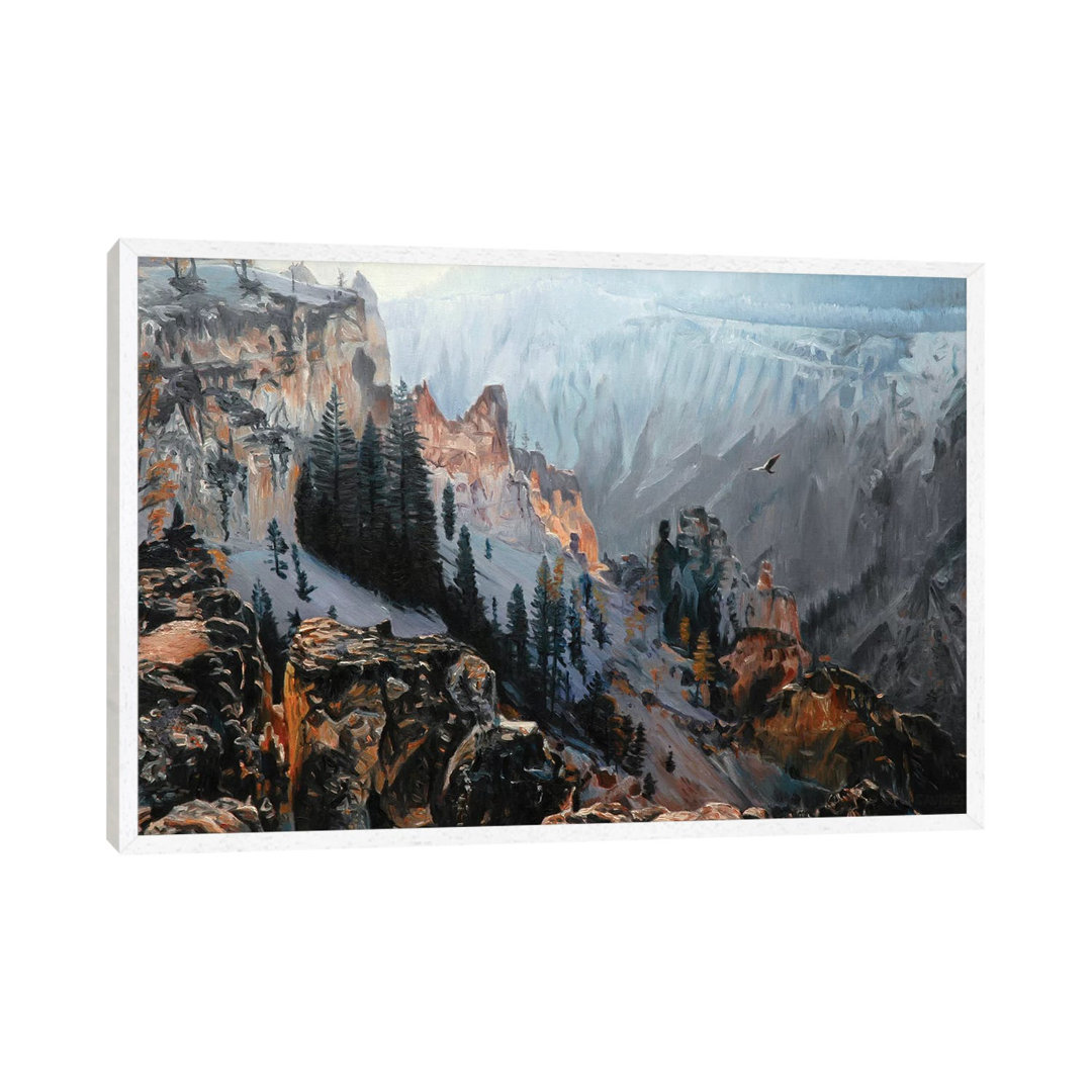 Grand Canyon Of Yellowstone At Sunrise I von Nick Savides - Gallery-Wrapped Canvas Giclée on Canvas