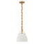 Mini-luminaire suspendu 1 lumière Cordón 10 "