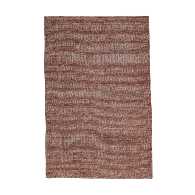 Hand-Knotted High-Quality Red Area Rug