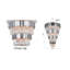 Lustre en cristal 4 lumières Transitional-31940860