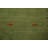 Handmade Green Gabbeh Style Indian Runner Rug 2x5