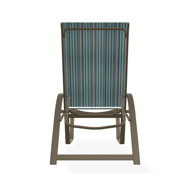 Holna Outdoor Rust-Resistant Metal Chaise Lounge
